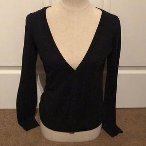 Forever 21 cardigan. Like new. Poly/acrylic. Black